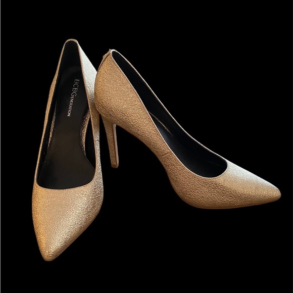 BCBG GENERATION HEIDI PUMPS platinum gold - Picture 2 of 5
